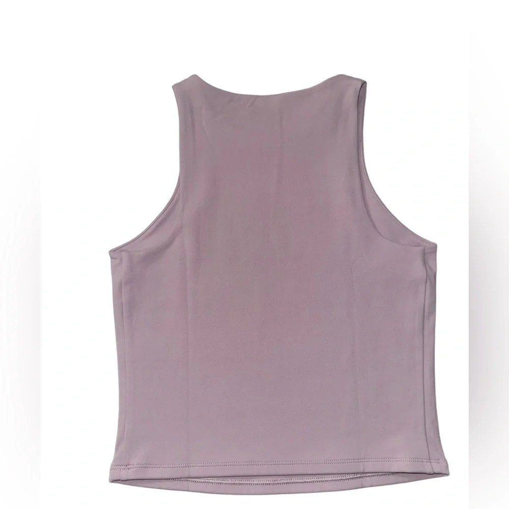 NWOT Colorfulkoala High Neck Contour Sleeveless Crop Double Lined Yoga S… - Picture 6 of 9